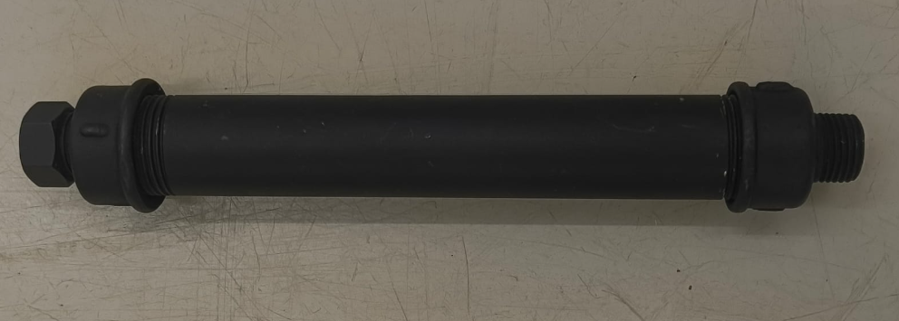 Black painted cartridge for better solar absorption